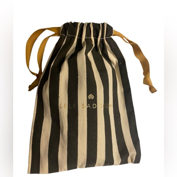 Lele Sadoughi Marigold Linear Earrings - Picture 3 of 3